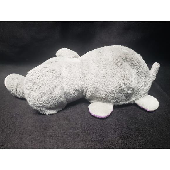 Flip A Zoo Stuffed Plush Animal/s Pink & Purple Unicorn & Blue Eyed Elephant - Picture 5 of 11